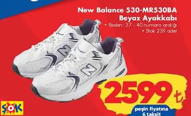 NEW BALANCE 530-MR530BA BEYAZ AYAKKABI